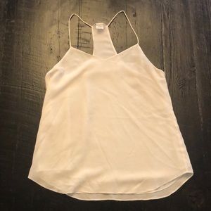 Club Monaco cream silk camisole